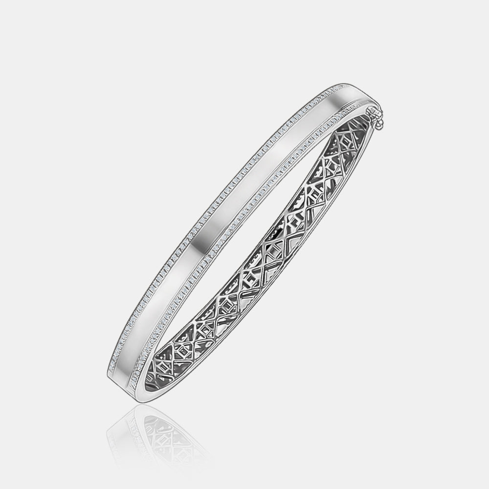 Diamond Border Bangle