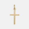 Collier à croix texturée