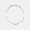 Open Diamond Hamsa Bracelet