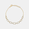 Diamond Chain Link Bracelet