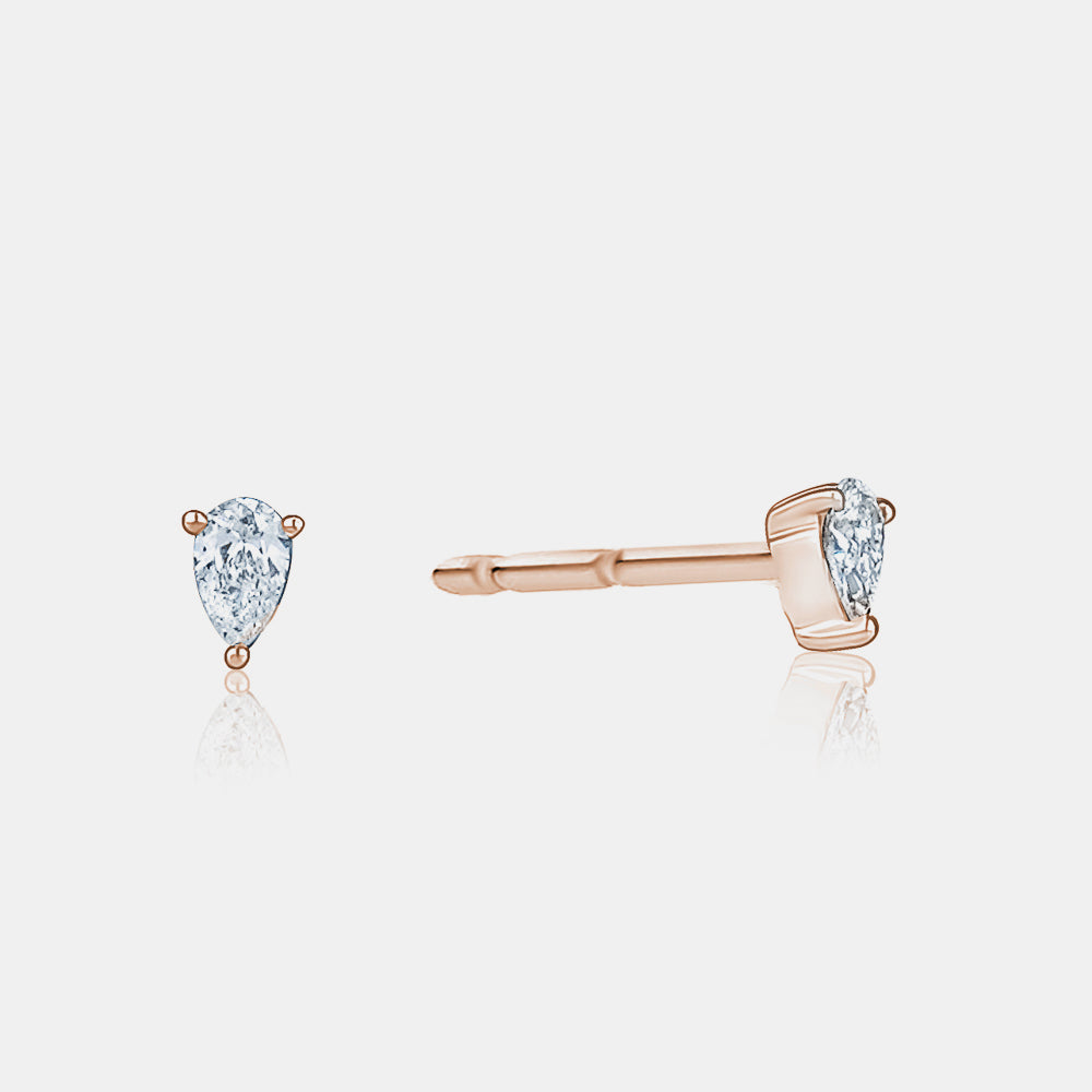 Tiny Pear Studs