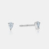 Boucles d'oreilles minuscules en forme de poire