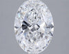 2.01ct Oval Lab Grown Diamond (Colour D, Clarity VVS2, IGI Certified)