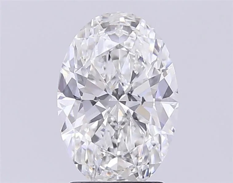 2.03ct Oval Lab Grown Diamond (Colour G, Clarity VVS2, IGI Certified)