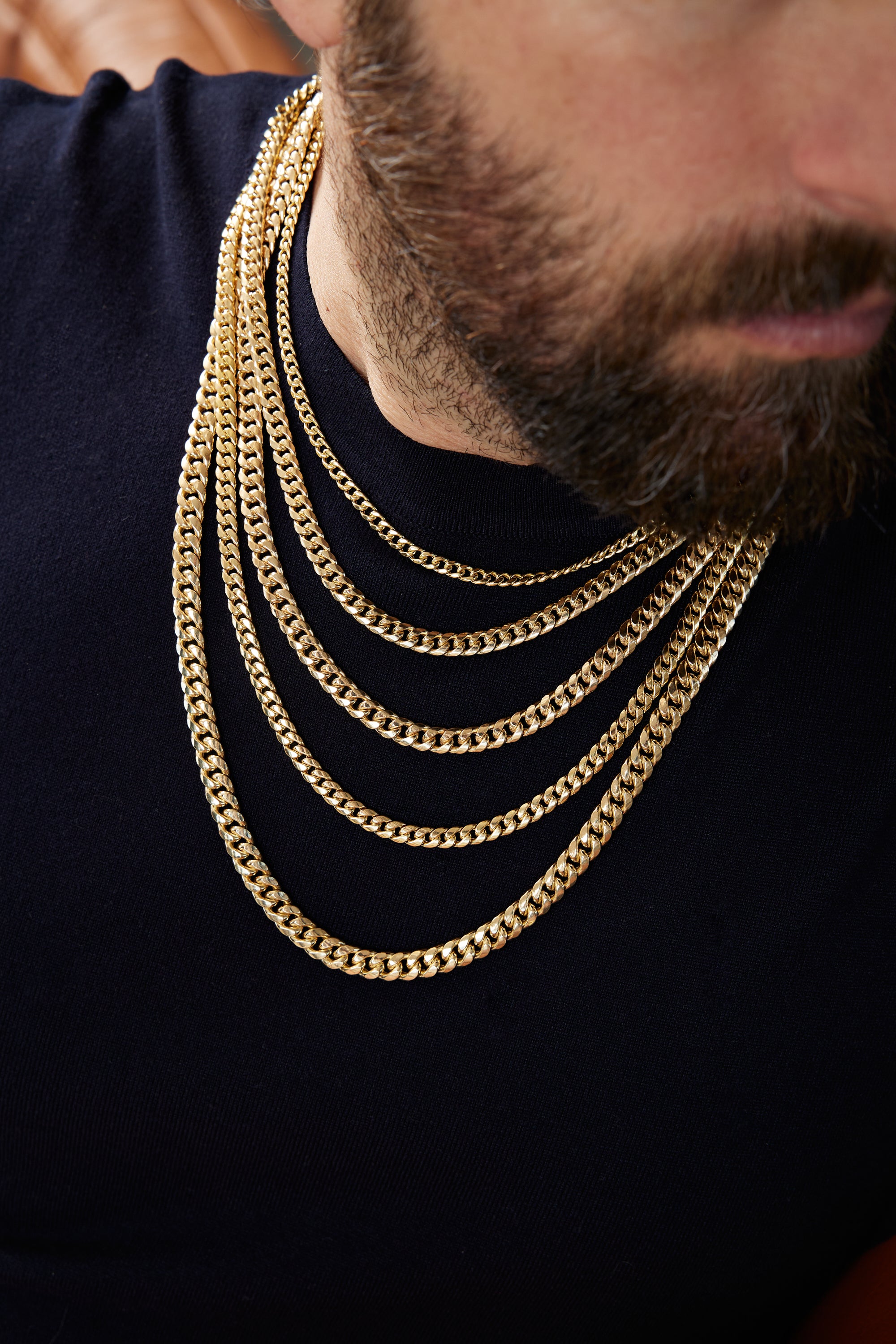 Hollow Miami Cuban Link Chain