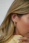 Mini clous d'oreilles diamantés