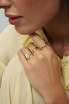 Bague Empilable Ondulé
