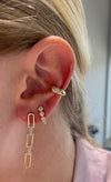 Manchette d'oreille à diamant marquise