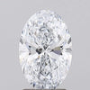 2.00ct Oval Lab Grown Diamond (Colour F, Clarity IF, IGI Certified)