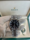 Rolex Datejust 41mm Black Stick Dial on Jubliee bracelet 2026/126334