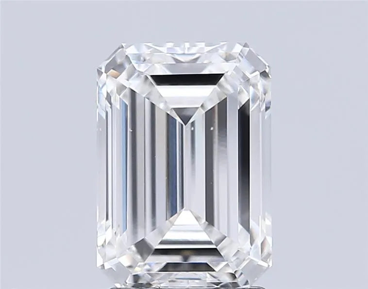 2.51ct Emerald Lab Grown Diamond (Colour E, Clarity VS2, IGI Certified)