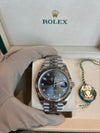 Rolex Datejust 41mm Rhodium Diamond Dial on Jubliee bracelet 126334/2026