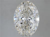 3.00ct Oval Lab Grown Diamond (Colour G, Clarity VVS2, IGI Certified)