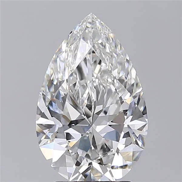 3.00ct Pear Lab Grown Diamond (Colour F, Clarity VVS2, Cut EX, IGI Certified)