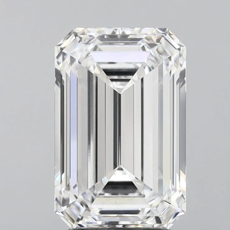 3.07ct Emerald Lab Grown Diamond (Colour D, Clarity VS1, GIA Certified)