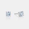 Boucles d'oreilles en diamant de culture