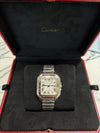 Cartier Santos Medium Model with White Dial 35mm case 2026/WSSA0029