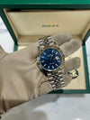 Rolex Datejust 41mm Azzuro Blue, Fluted Bezel and Jubliee bracelet 126334/2026