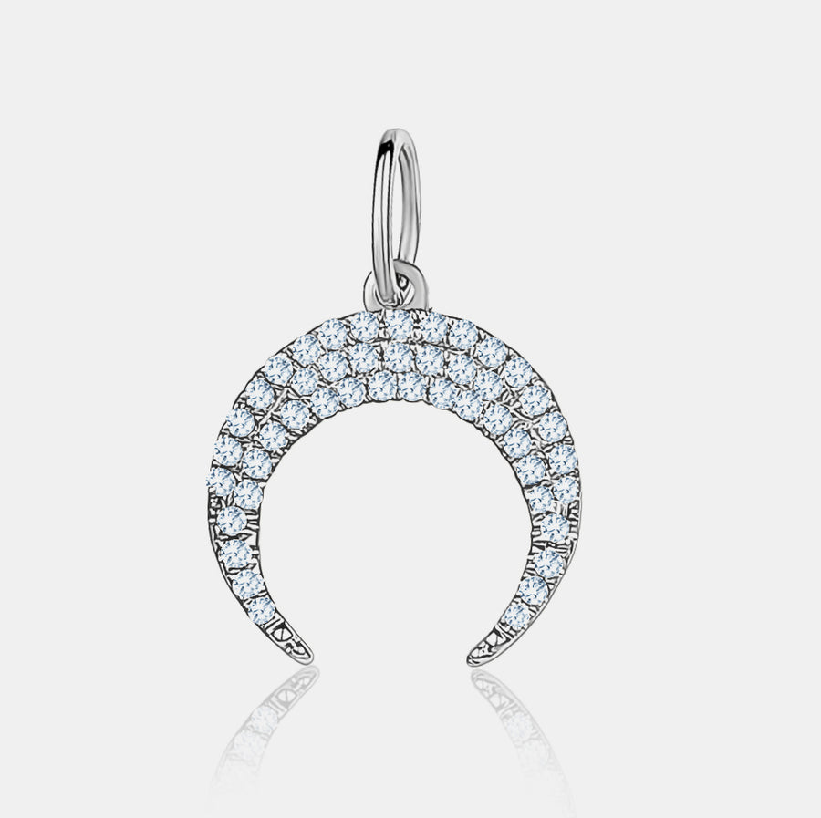 Breloque  Fer à Cheval en Diamant