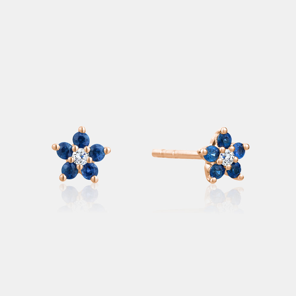 Gemstone Bloom Studs