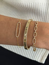 Diamond Chain Link Bracelet