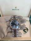 Rolex Datejust 41mm Rhodium Diamond Dial on Jubliee bracelet 126334/2026
