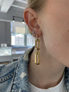 Boucles d'oreilles à maillons en diamant