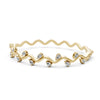The Diamond Wavy Bangle