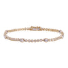 The Golden Pear Tennis Bracelet