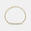 Bracelet avec Baguette de Diamants î  