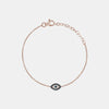 Bracelet Mauvais Oeil en Diamant