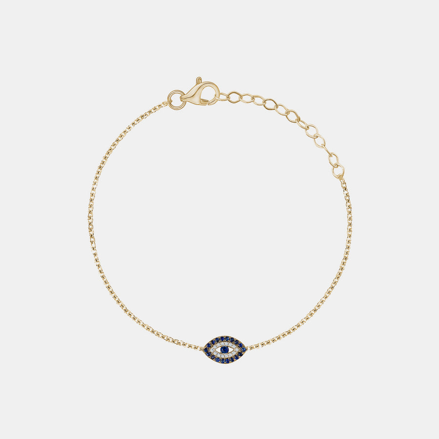 Bracelet Mauvais Oeil en Diamant