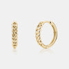 Braided Chain Hoops