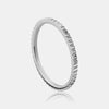 Ribbed Gold Stackable Ring