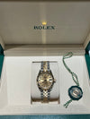 Rolex Datejust 31mm Two-Tone Yellow Champagne Diamond Dial, Fluted Bezel, Jubilee Bracelet 278273/2026