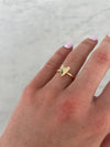 Bague de Coeur Allongé