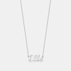 Collier de Nom Cursif Personnalisé 