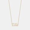 Collier de Nom Cursif Personnalisé 