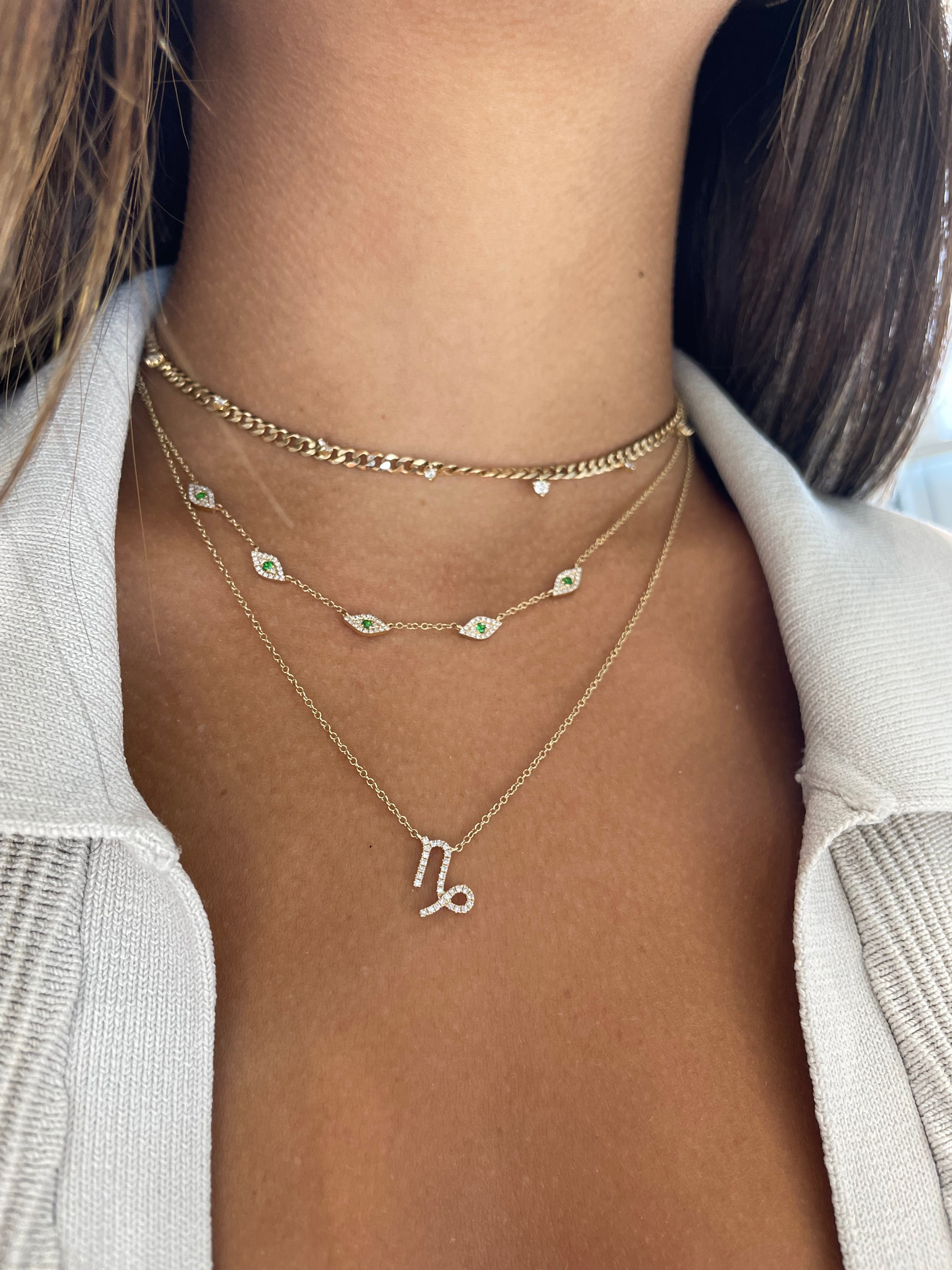 Diamond Zodiac Necklace