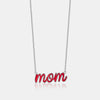 Collier maman en émail personnalisé