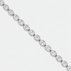 The Lab Grown Bezel Diamond Tennis Bracelet