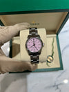 Rolex Datejust 31mm Candy Pink Oyster Steel on an Oyster bracelet 277200/2026