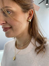 Boucles d'oreilles en forme de cœur bouffant