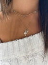 Breloque champignon en diamant