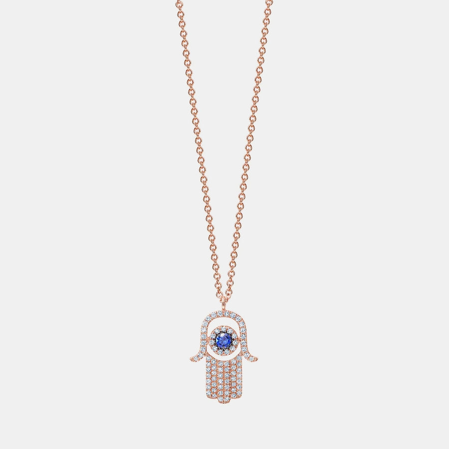 Collier Khamsa en Diamant