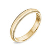 14K Classic Rounded Milgrain Edge Wedding Band