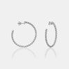 Boucles d'Oreilles Créoles Esmeralda