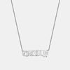 Collier de Nom Personnalisée Style Gothique
