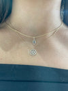 Breloque Hamsa en Diamant