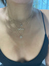 Collier avec Nom Pavé 